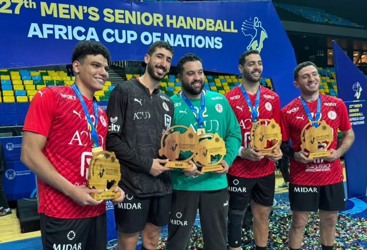 منتخب مصر يتوج بلقب بطل إفريقيا لكرة اليد